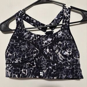 Sweaty Betty Leopard Print Sports Bra